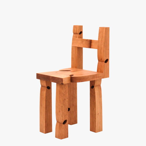 효시 Curly Chair 002 | Cherry