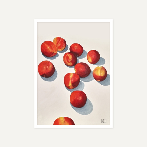 그릿시즌 카이 가데 한센 / Peaches (액자포함, 50x70)