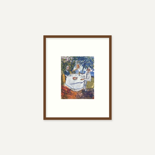 그릿시즌 샬롯 살로몬 / Charlotte and Grandparents (액자포함, 20x25)