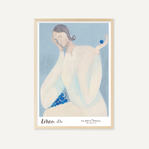 그릿시즌 소피아 린드 / Libra 천칭자리 (액자포함, 50x70)