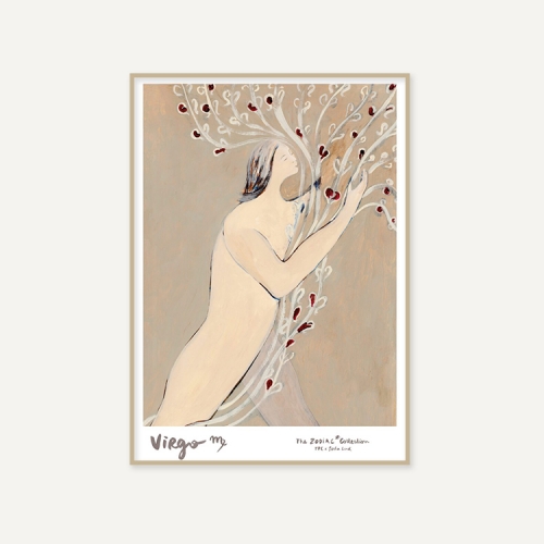 그릿시즌 소피아 린드 / Virgo 처녀자리 (액자포함, 50x70)