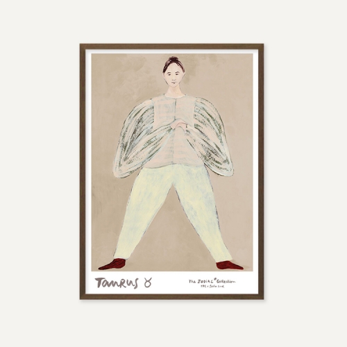 그릿시즌 소피아 린드 / Taurus 황소자리 (액자포함, 50x70)