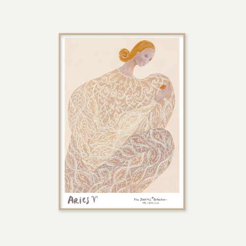 그릿시즌 소피아 린드 / Aries 양자리 (액자포함, 50x70)