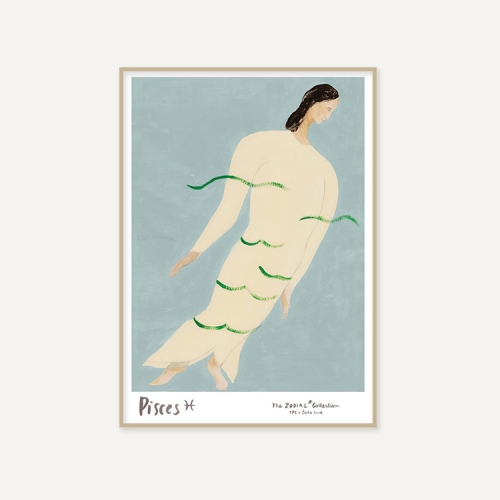 그릿시즌 소피아 린드 / Pisces 물고기자리 (액자포함, 50x70)