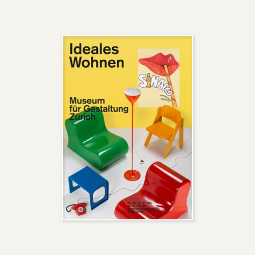 그릿시즌 취리히 디자인 박물관 / Ideales Wohnen, 2019 (액자포함, 90x128)