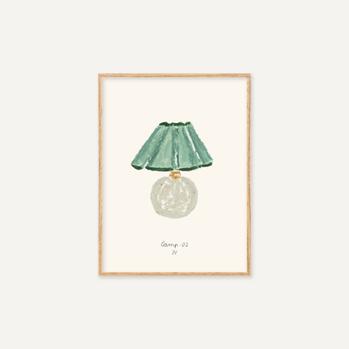 그릿시즌 이자벨 반데플라셰 / Lamp 02 (액자포함, 30x40)