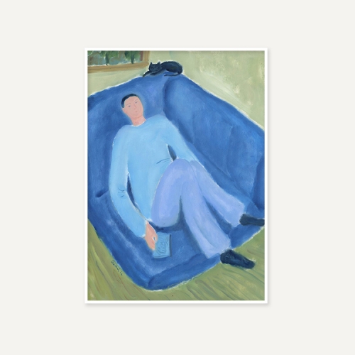 그릿시즌 오아물 루 / Afternoon (액자포함, 50x70)