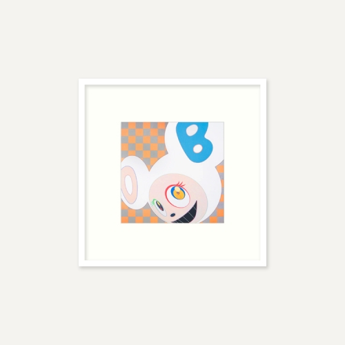그릿시즌 무라카미 다카시 / And then - Ichimatsu Pattern (액자포함, 18x18)