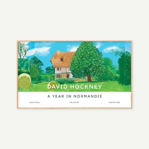 그릿시즌 데이비드 호크니 / A Year in Normandie_House and Tree (액자포함, 58x100)