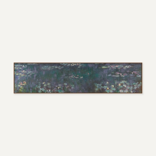 그릿시즌 클로드 모네 / The Water Lilies - Green Reflections (액자포함, 37x157)