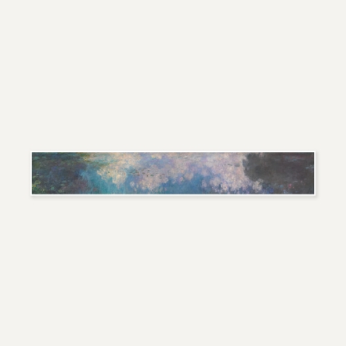 그릿시즌 클로드 모네 / The Water Lilies - The Clouds (액자포함, 23x157)