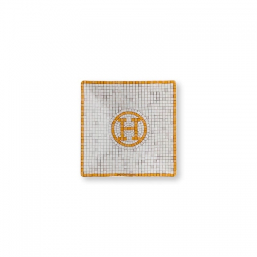 에르메스 Mosaique au 24 사각 스퀘어 접시 n°1 Hermes Mosaique au 24 Square Plate n°1 00211