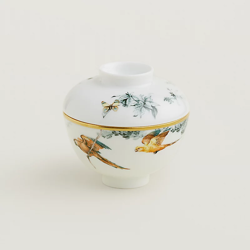 에르메스 Carnets d’Equateur Sugar 볼 Hermes Carnets d’Equateur Sugar Bowl 00150