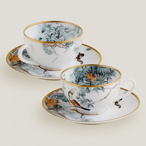 에르메스 2 Tea Cup Carnets d’Equateur Gift Set Hermes 2 Tea Cup Carnets d’Equateur Gift Set 00149