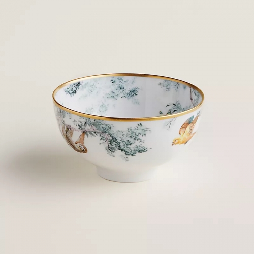 에르메스 Carnets d’Equateur 미디움 볼 Birds Theme Hermes Carnets d’Equateur Medium Bowl Birds Theme 00146