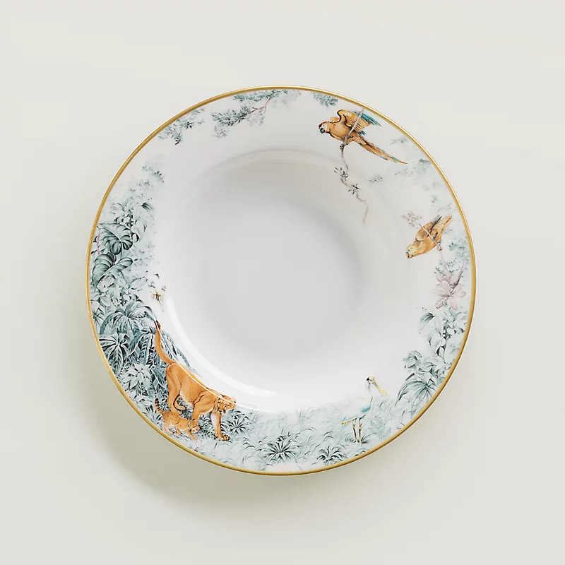 에르메스 Carnets d’Equateur 파스타접시 Hermes Carnets d’Equateur Soup Plate 00135