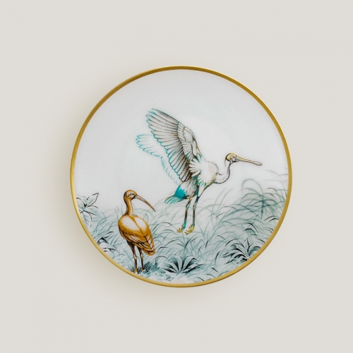 에르메스 Carnets d’Equateur 브레드/버터 접시 Birds theme Hermes Carnets d’Equateur Bread and Butter Plate Birds theme 00131