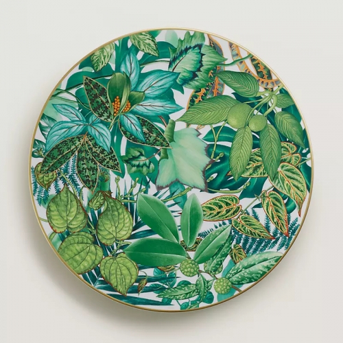에르메스 Passifolia Presentation 접시 Hermes Passifolia Presentation plate 00104