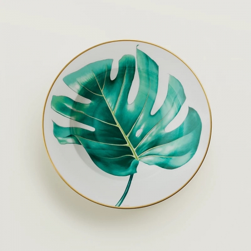에르메스 Passifolia 파스타접시 Hermes Passifolia Soup plate 00098