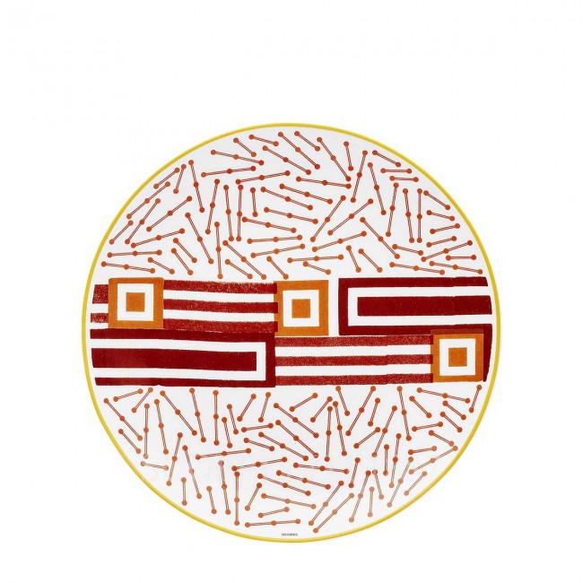 에르메스 디저트접시 n°2 Hippomobile Hermes Dessert plate n°2 Hippomobile 00053