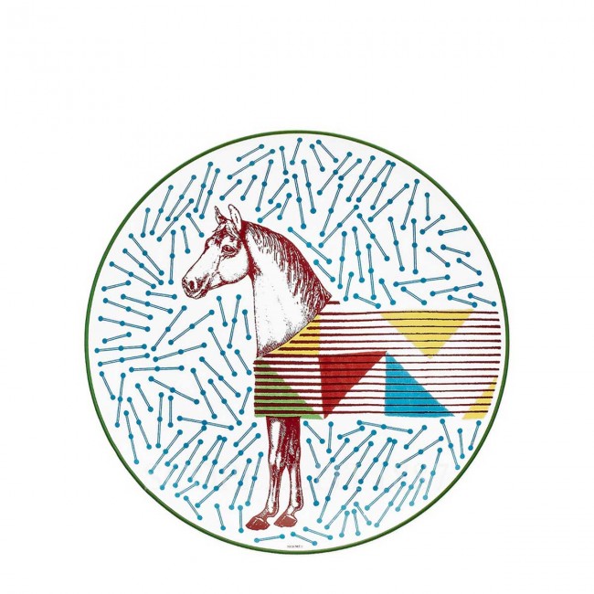 에르메스 디저트접시 n°4 Hippomobile Hermes Dessert plate n°4 Hippomobile 00051