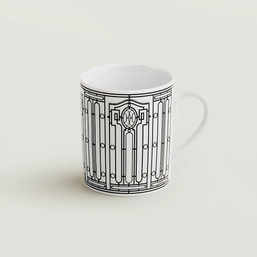 에르메스 머그 H Deco n°1 Hermes Mug H Deco n°1 00030
