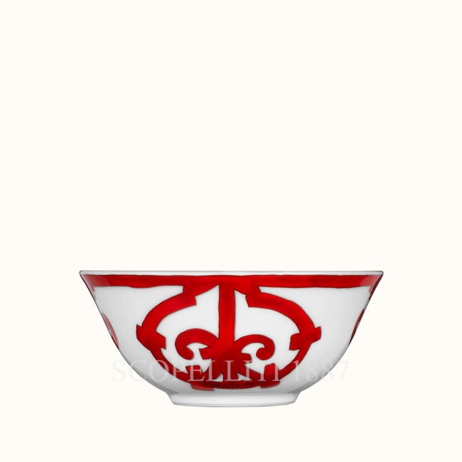 에르메스 Set of 2 라이스 볼S 12 5 cm Balcon du Guadalquivir Hermes Set of 2 rice bowls 12 5 cm Balcon du Guadalquivir 00564