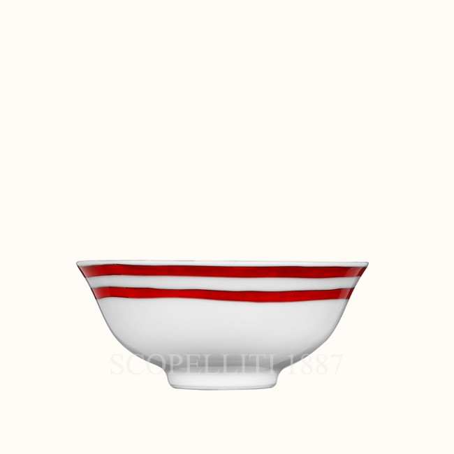 에르메스 Set of 2 Soup 볼S Balcon du Guadalquivir Hermes Set of 2 Soup Bowls Balcon du Guadalquivir 00563
