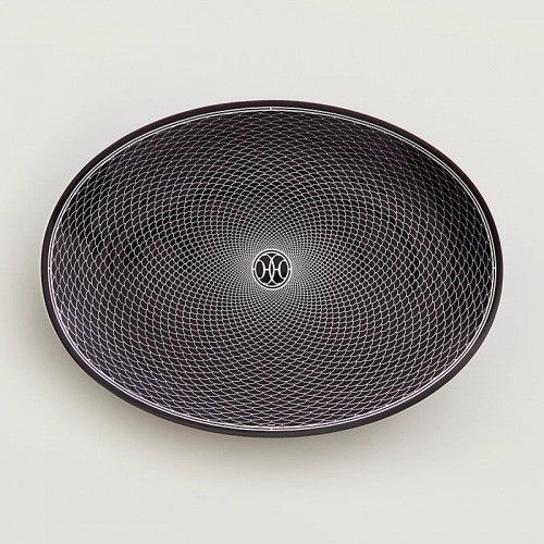 에르메스 H Deco 미디움 오발 플래터 Hermes H Deco Medium Oval Platter 00548