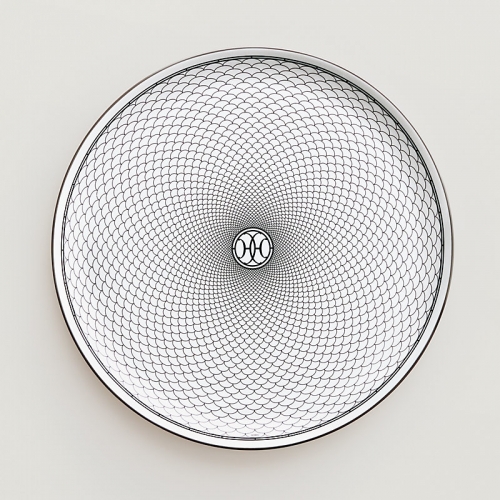에르메스 H Deco Tart 플래터 Hermes H Deco Tart Platter 00546