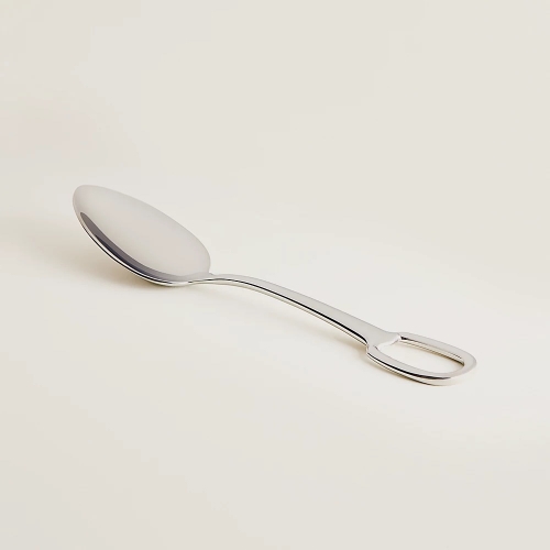 에르메스 Dinner spoon Attelage steel Hermes Dinner spoon Attelage steel 00472