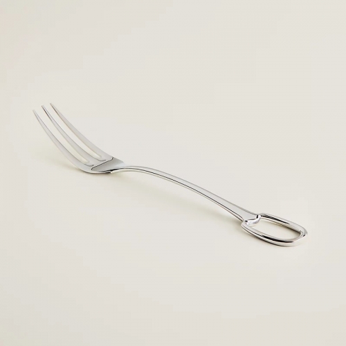 에르메스 Serving fork Attelage steel Hermes Serving fork Attelage steel 00463