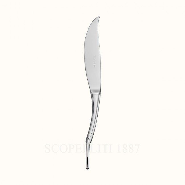 에르메스 Cheese 칼 Attelage 실버-접시D Hermes Cheese knife Attelage silver-plated 00446