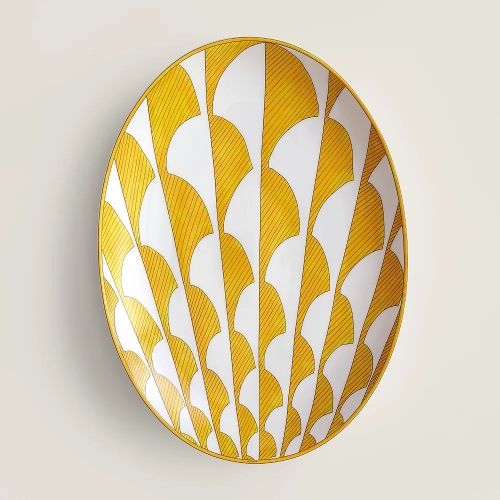 에르메스 New 오발 플래터 미디움 쏠레이 d’ Hermes New Oval Platter Medium Soleil d’ 00387