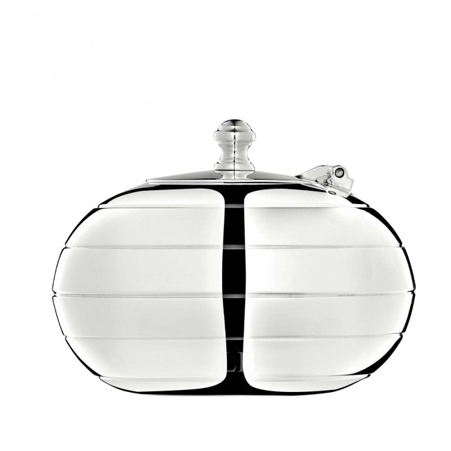 크리스토플레 실버-접시D ASH트레이 with Lid Boule Christofle Silver-Plated Ashtray with Lid Boule 00673