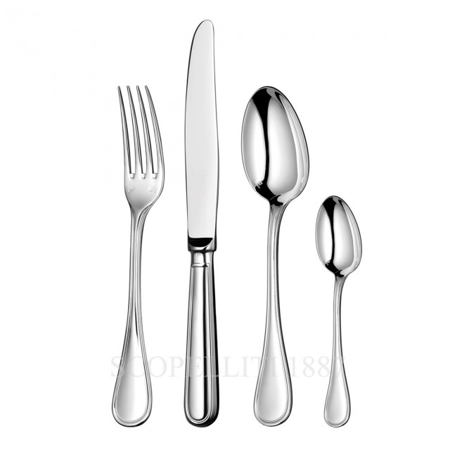 크리스토플레 Albi 24 pcs Sterling 실버 커트러리 세트 Christofle Albi 24 pcs Sterling Silver Cutlery Set 00621
