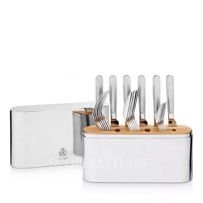 CHRISTOFL OBJET 크리스토플레 Concor_de 스테인리스 스틸 커트러리 세트 TRUSTPILOT_SKU_VALUE_38706 046101P