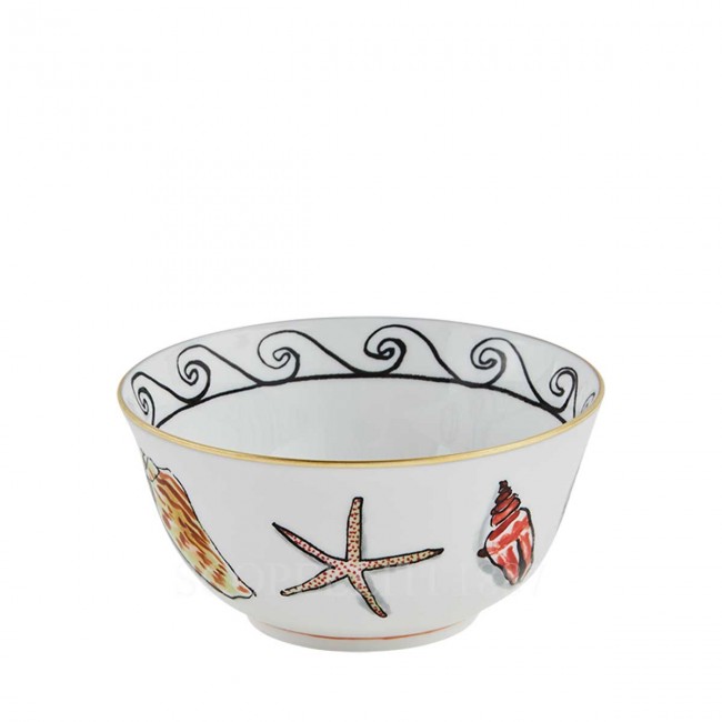GINORI 1735 Ginori 라이스 볼 화이트 il Viaggio di Nettuno Ginori 1735 Ginori Rice Bowl White il Viaggio di Nettuno 01088