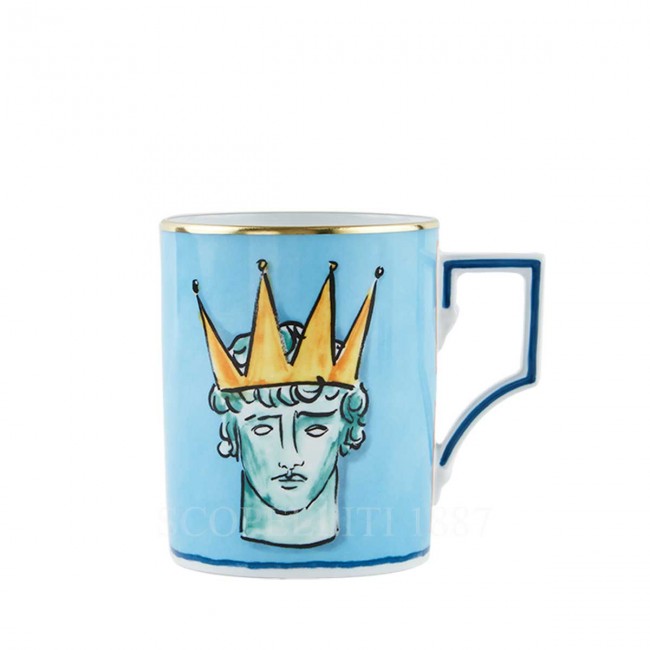 GINORI 1735 Ginori 머그 씨 블루 il Viaggio di Nettuno Ginori 1735 Ginori Mug Sea Blue il Viaggio di Nettuno 00945