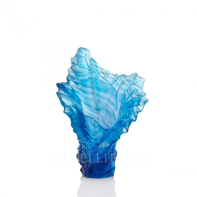 DAUM 크리스탈 화병 꽃병 Mer de Corail 미디움 NUMBE레드 에디션 Daum Crystal Vase Mer de Corail Medium Numbered Edition 02619