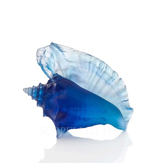 DAUM 크리스탈 Shell Mer de Corail 라지 NUMBE레드 에디션 Daum Crystal Shell Mer de Corail Large Numbered Edition 02608
