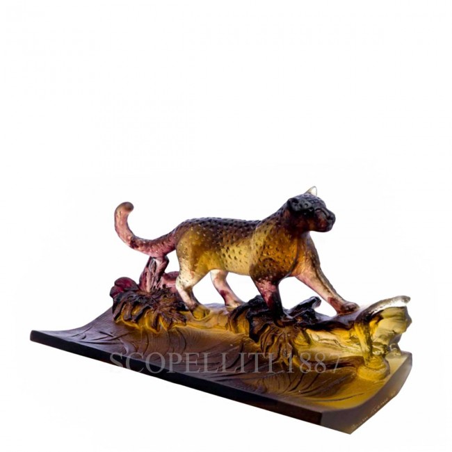 DAUM NEW 크리스탈 Leopard Pencil Holder NUMBE레드 에디션 Daum NEW Crystal Leopard Pencil Holder Numbered edition 02603