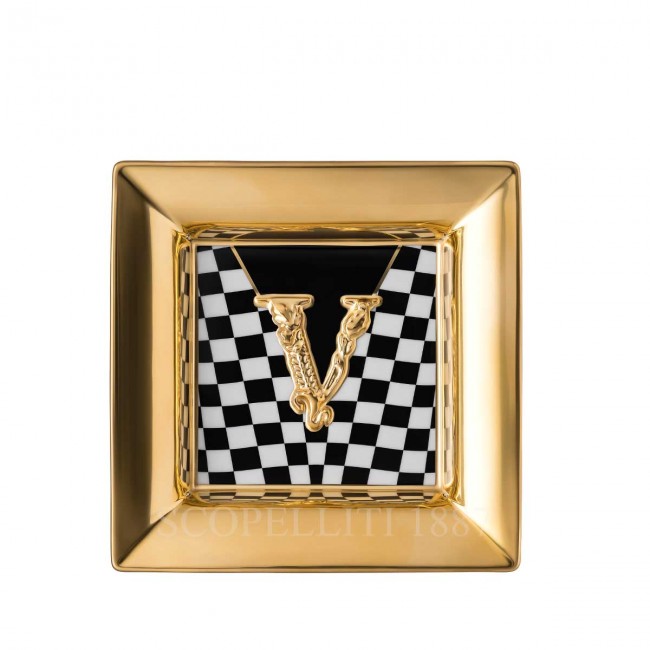 베르사체 사각 스퀘어 디쉬 18 cm Virtus Versace Square Dish 18 cm Virtus 02555