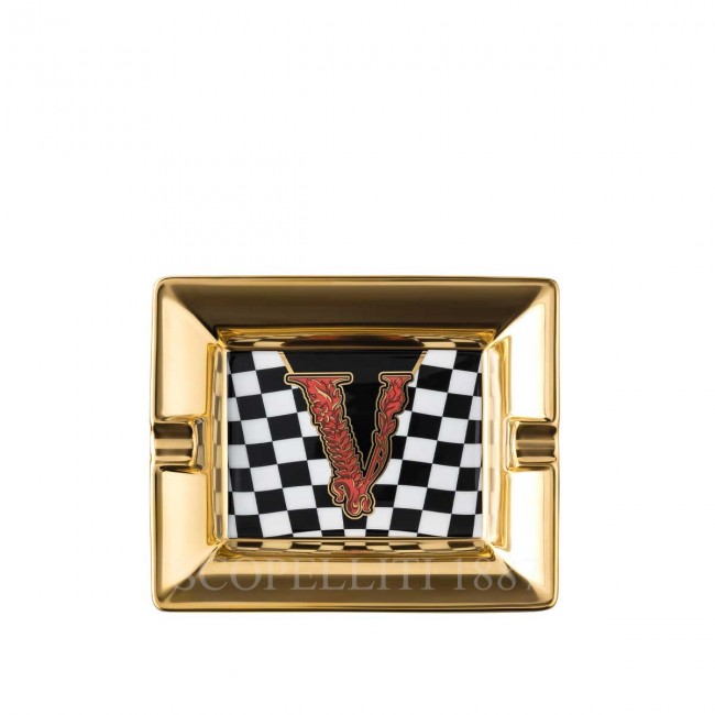 베르사체 ASH트레이 13 cm Virtus Versace Ashtray 13 cm Virtus 02554