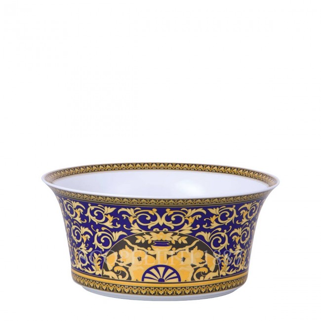 베르사체 샐러드볼 라지 메두사 블루 Versace Salad Bowl Large Medusa Blue 02497
