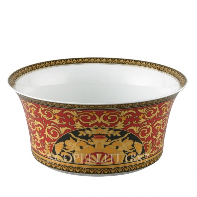 베르사체 샐러드볼 라지 메두사 Red Versace Salad Bowl Large Medusa Red 02487