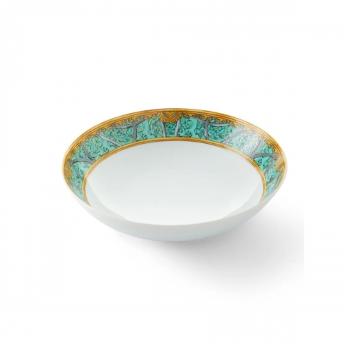 베르사체 파스타접시 22 cm Scala del Palazzo 그린 Versace Soup Plate 22 cm Scala del Palazzo Green 02465