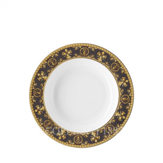 베르사체 파스타접시 22 cm I love Baroque 블랙 Versace Soup Plate 22 cm I love Baroque Black 02461