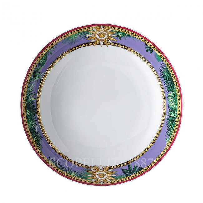 베르사체 파스타접시 22 cm Jungle Animalier Versace Soup Plate 22 cm Jungle Animalier 02453