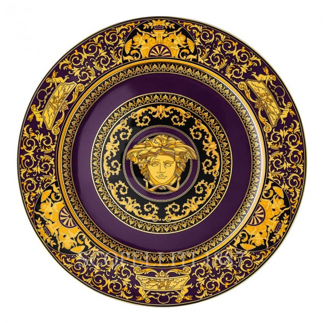 베르사체 Service 접시 30 cm 메두사 Colours Marine Versace Service Plate 30 cm Medusa Colours Marine 02452